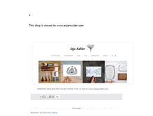 Tablet Screenshot of anjamuldershop.blogspot.com