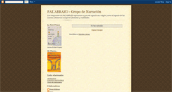 Desktop Screenshot of grupopalabrazo.blogspot.com