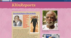 Desktop Screenshot of klinreports.blogspot.com