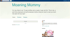 Desktop Screenshot of moaningmummy.blogspot.com