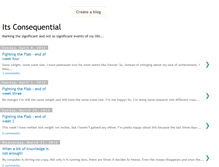 Tablet Screenshot of itsconsequential.blogspot.com