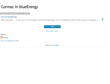 Tablet Screenshot of cormacsblueenergy.blogspot.com