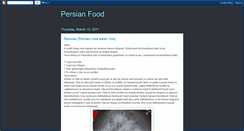 Desktop Screenshot of persianfoodbymaryamsafari.blogspot.com