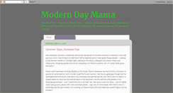 Desktop Screenshot of modern-day-mama.blogspot.com