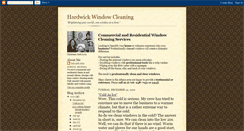 Desktop Screenshot of hardwickwindowcleaning.blogspot.com