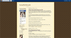 Desktop Screenshot of homebirthissafe.blogspot.com