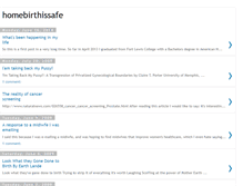 Tablet Screenshot of homebirthissafe.blogspot.com