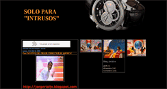 Desktop Screenshot of intrusos-ar.blogspot.com