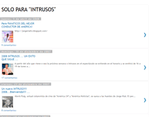Tablet Screenshot of intrusos-ar.blogspot.com