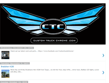 Tablet Screenshot of customtruckchrome.blogspot.com