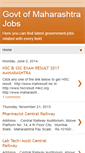 Mobile Screenshot of govtofmaharashtra-jobs.blogspot.com