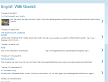 Tablet Screenshot of englishwithgrade3.blogspot.com
