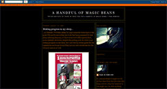 Desktop Screenshot of ahandfulofmagicbeans.blogspot.com