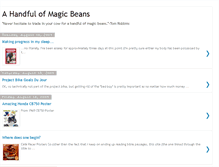 Tablet Screenshot of ahandfulofmagicbeans.blogspot.com