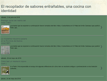 Tablet Screenshot of elrecopiladordesabores.blogspot.com