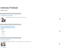 Tablet Screenshot of institutofireland.blogspot.com