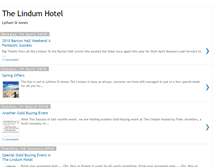 Tablet Screenshot of lindumhotel.blogspot.com