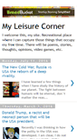 Mobile Screenshot of myleisure-corner.blogspot.com