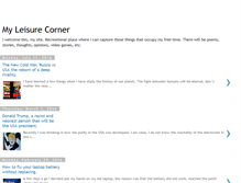 Tablet Screenshot of myleisure-corner.blogspot.com