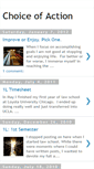 Mobile Screenshot of choiceofaction.blogspot.com