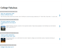 Tablet Screenshot of collegefabulous.blogspot.com