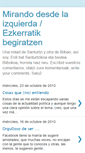 Mobile Screenshot of mirandodesdelaizquierda.blogspot.com