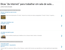 Tablet Screenshot of dicasparasaladeaula.blogspot.com