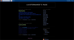 Desktop Screenshot of luisfernandodo.blogspot.com