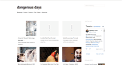 Desktop Screenshot of dangerous-days.blogspot.com