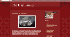 Desktop Screenshot of hayfamily1221.blogspot.com