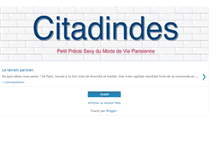 Tablet Screenshot of citadindes.blogspot.com