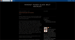 Desktop Screenshot of ninsha-fusedglassbeltbuckles.blogspot.com