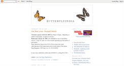 Desktop Screenshot of butterflyindia.blogspot.com