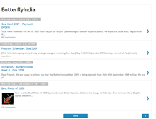Tablet Screenshot of butterflyindia.blogspot.com