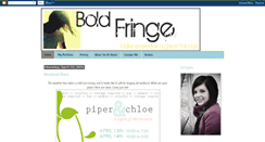 Desktop Screenshot of frenzytofringe.blogspot.com