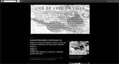 Desktop Screenshot of licedeluxechile.blogspot.com