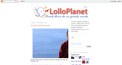 Desktop Screenshot of lolloplanet.blogspot.com