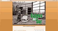 Desktop Screenshot of galgosdelsur.blogspot.com