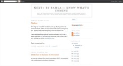 Desktop Screenshot of nextbyramla.blogspot.com