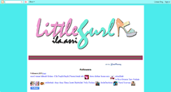 Desktop Screenshot of littlegurlpunyeblog.blogspot.com