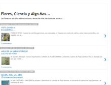 Tablet Screenshot of florescienciayalgomas.blogspot.com