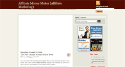 Desktop Screenshot of moneybloggez.blogspot.com