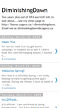 Mobile Screenshot of diminishingdawn.blogspot.com