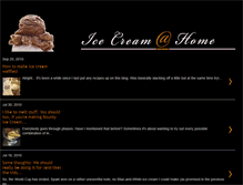 Tablet Screenshot of icecreamathome.blogspot.com