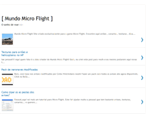Tablet Screenshot of mundomicroflight.blogspot.com