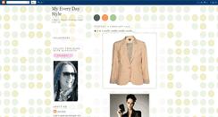 Desktop Screenshot of faye-myeverydaystyle.blogspot.com