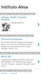 Mobile Screenshot of institutoalesa.blogspot.com