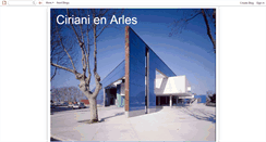 Desktop Screenshot of ciriani-en-arles.blogspot.com