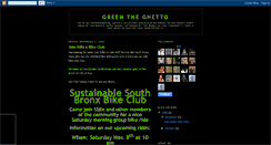 Desktop Screenshot of greeningtheghetto.blogspot.com