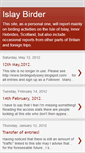 Mobile Screenshot of islaybirder.blogspot.com